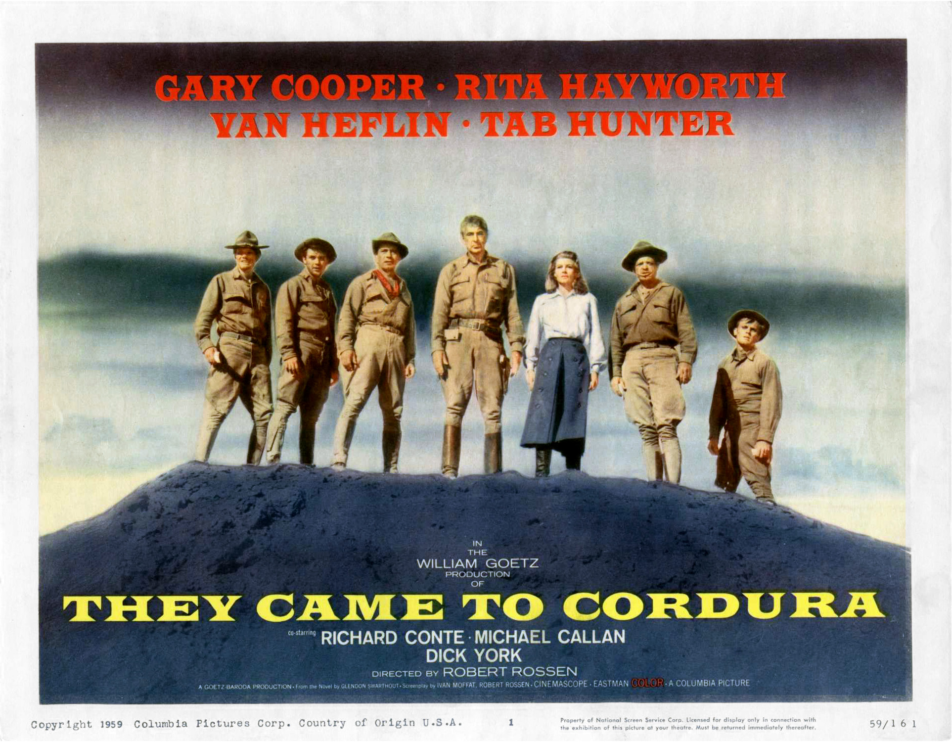 They Came To Cordura 1959